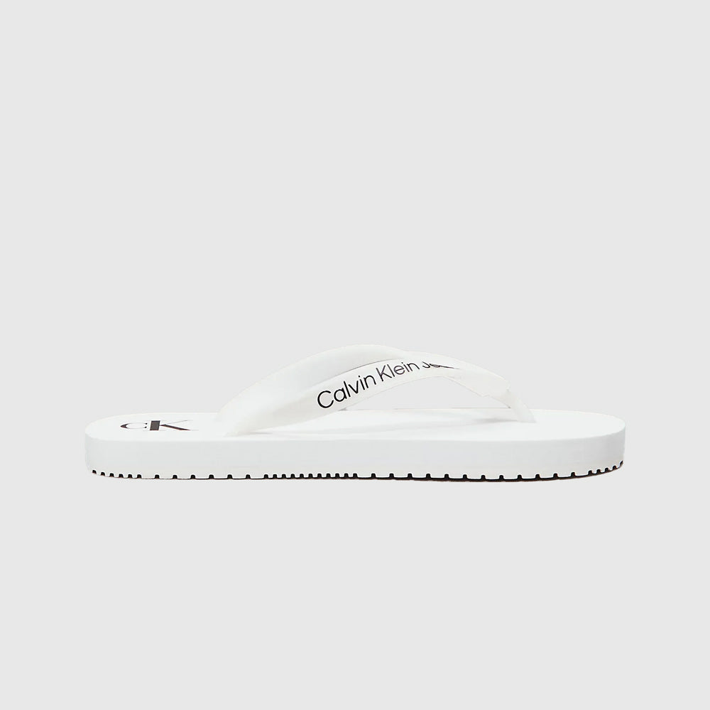 Calvin Klein Beach Sandal White Multi |ThirdBaseUrban