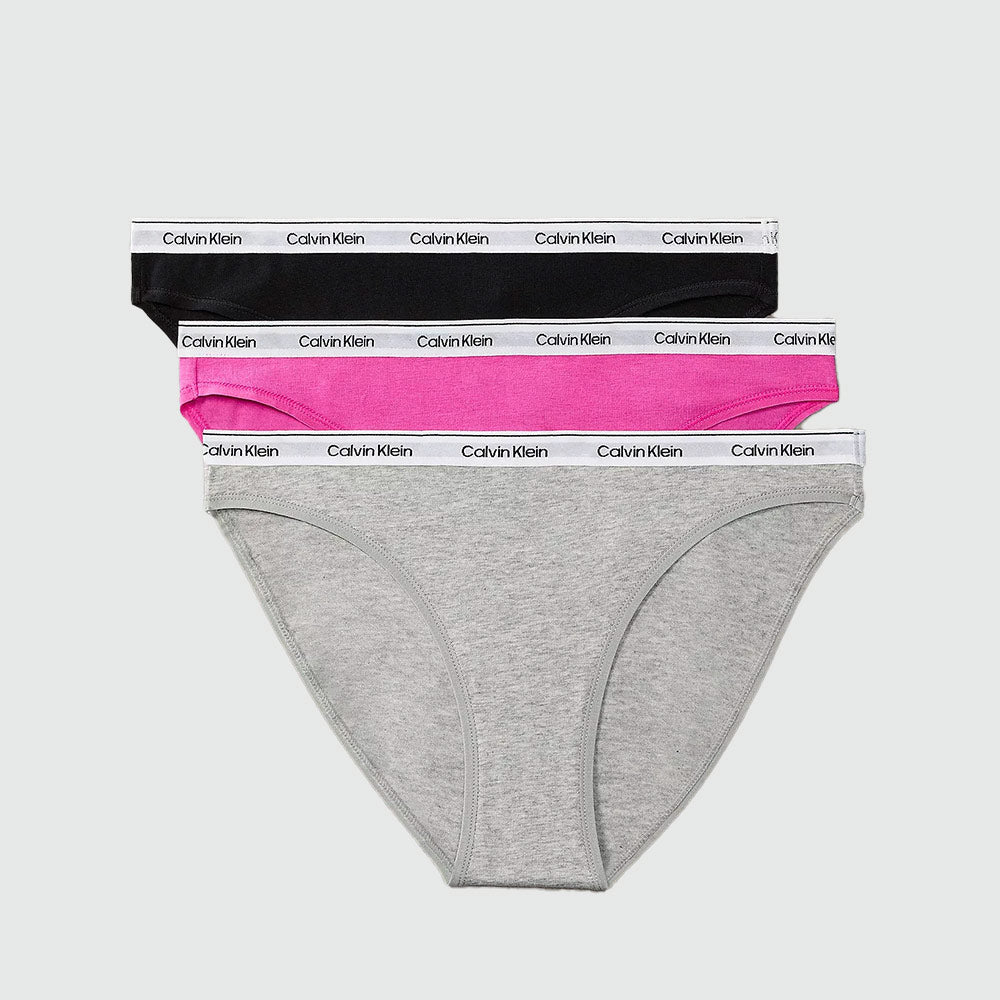 3 Pack Bikini Briefs - Black Multi