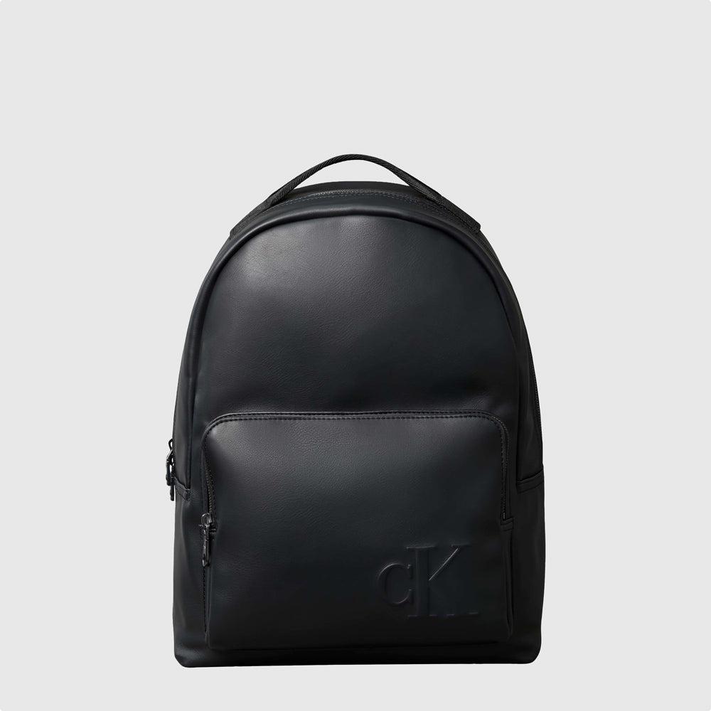 calvin klein leather round backpack Calvin Klein Bold Ck Round Backpack
