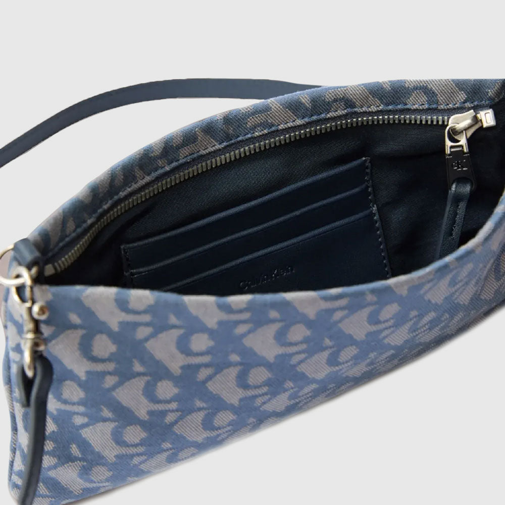 Monogram Mini Bag - Blue