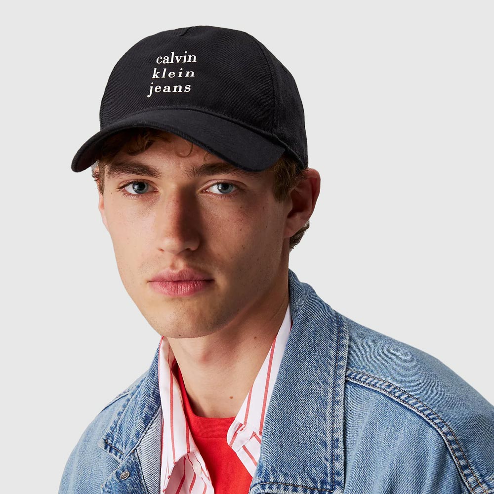 Calvin Klein Seasonal Printed  Cap - Black |ThirdBaseUrban