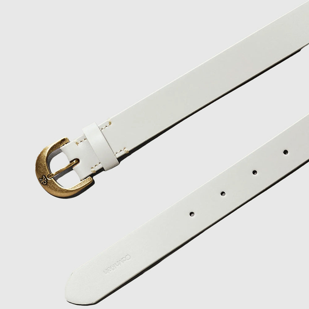 Casual Pin Buckle 25Mm - White