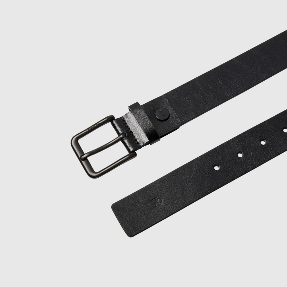 Casual Pin Buckle Belt - Black