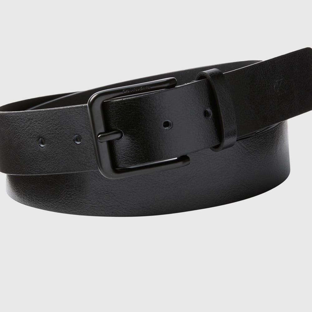 Calvin Klein Casual Pin Buckle Belt - Black |ThirdBaseUrban