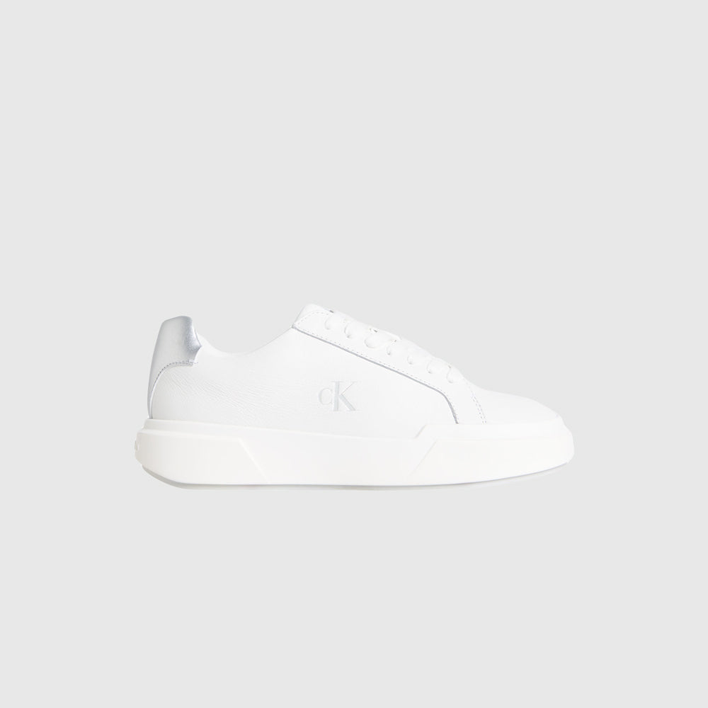 Chunky Cupsole Laceup Sneaker - White Multi