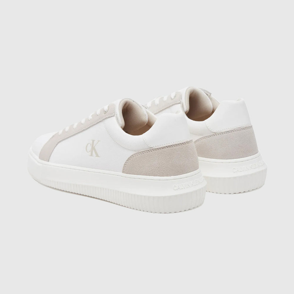 Chunky Canvas Sneaker - White Multi