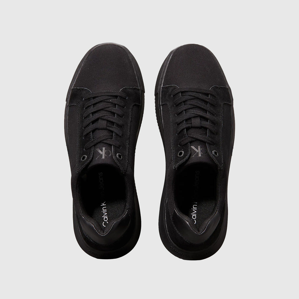 Chunky Canvas Sneaker - Black