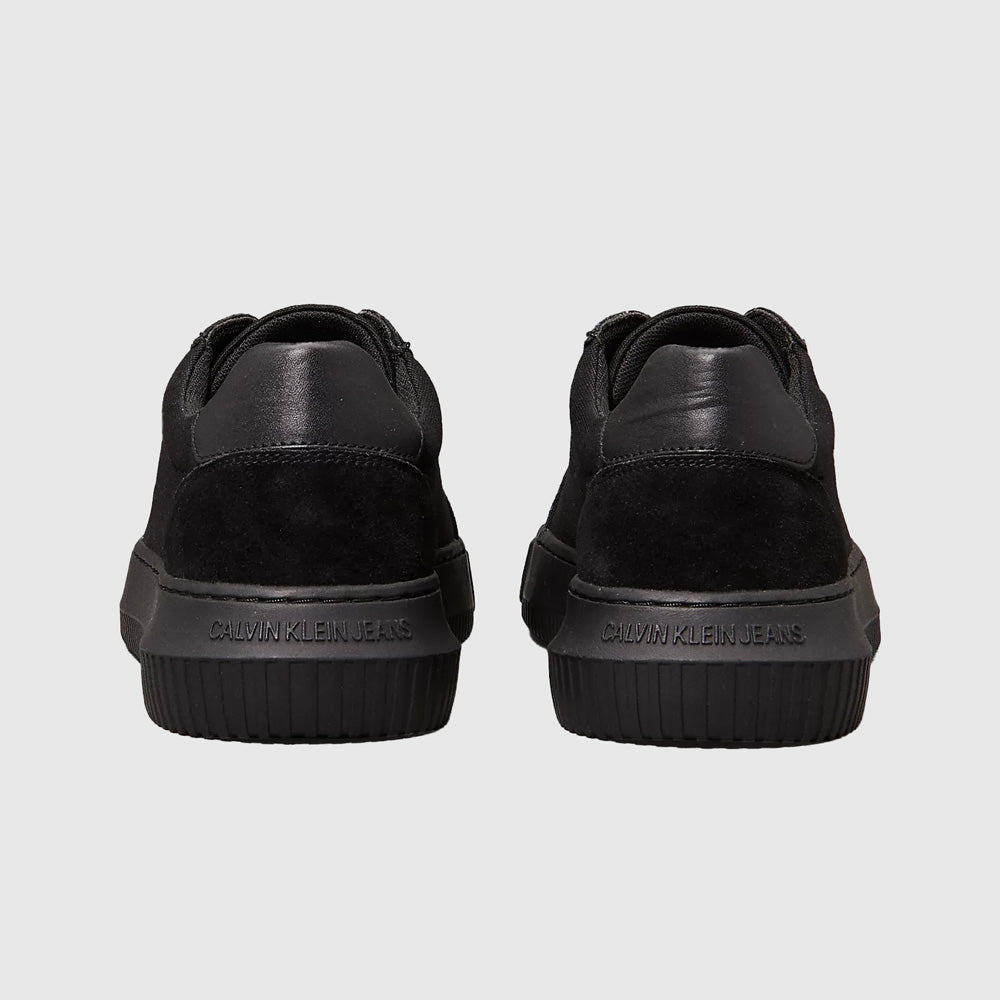 Chunky Canvas Sneaker - Black