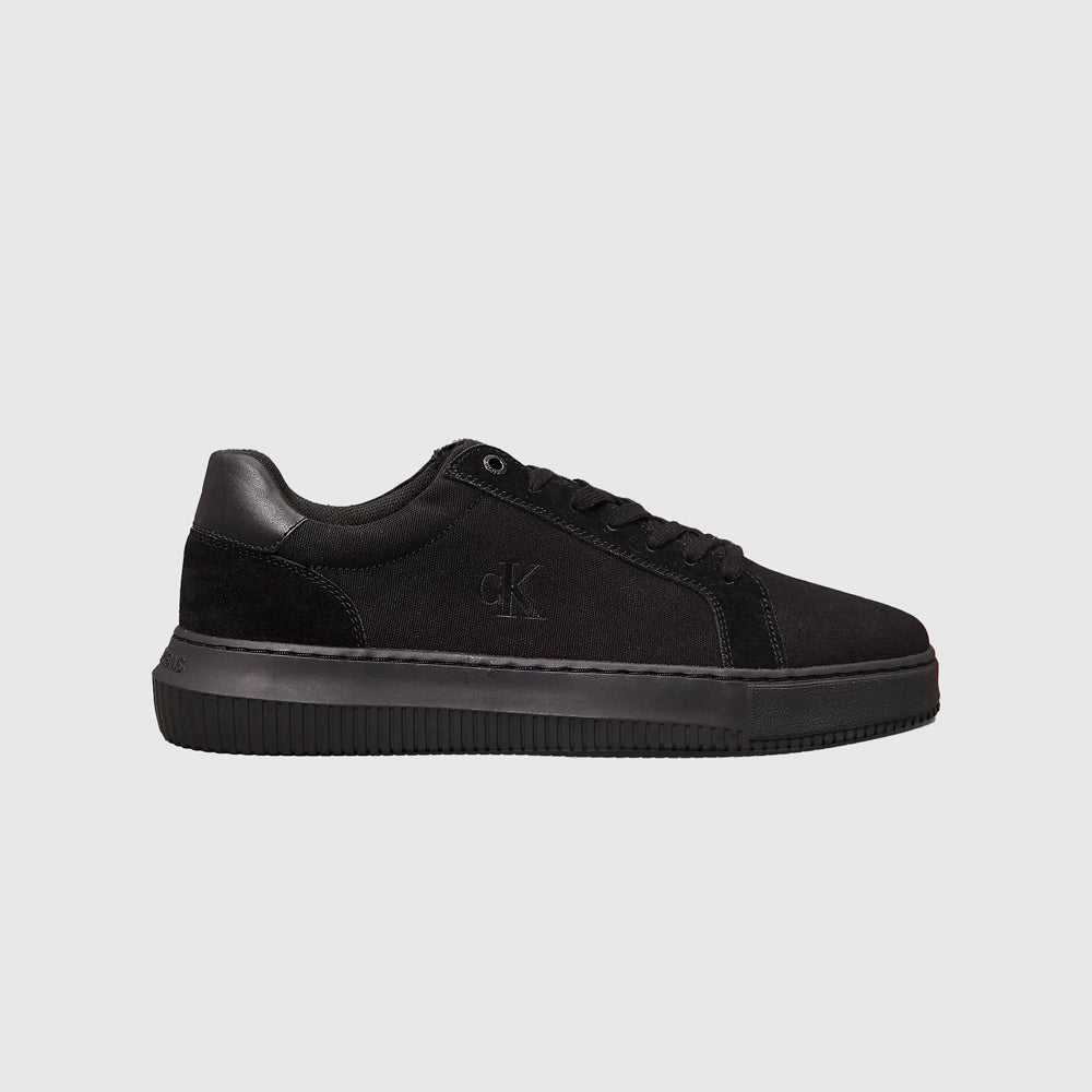 Calvin Klein Chunky Canvas Sneaker Black |ThirdBaseUrban