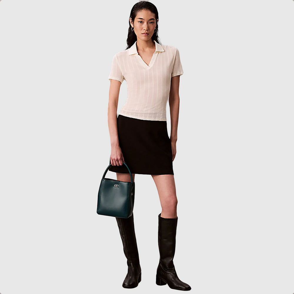 Calvin Klein  Ck Bucket With Strap - Teal