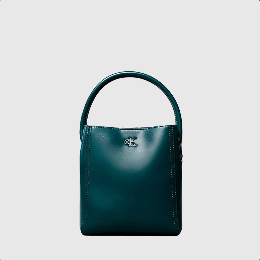 Calvin Klein  Strap Bucket Bag - Teal |ThirdBaseUrban