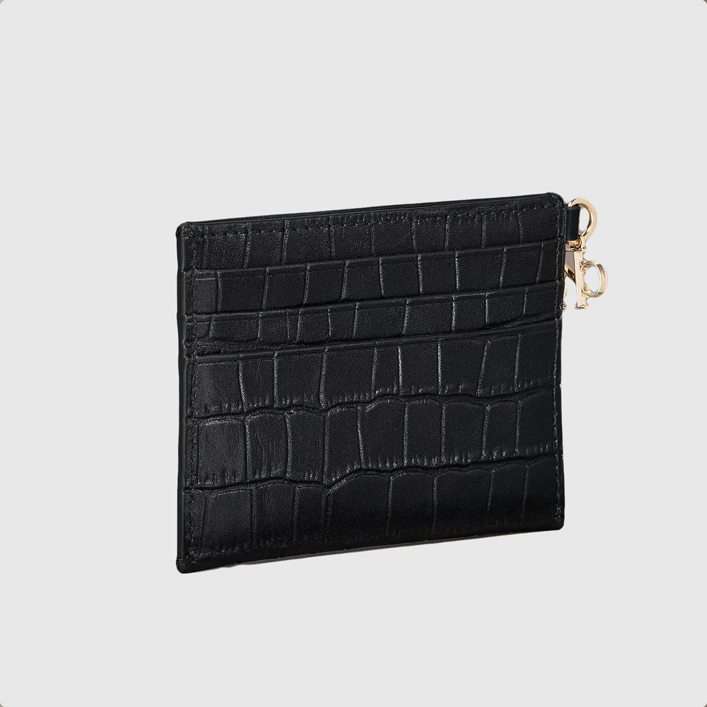 Croc Cardcase - Black