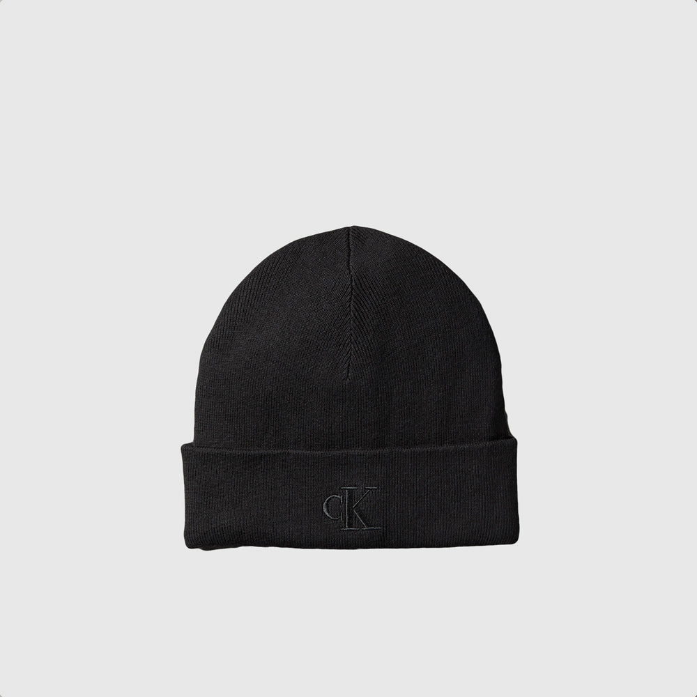 Ck Rib Beanie - Black