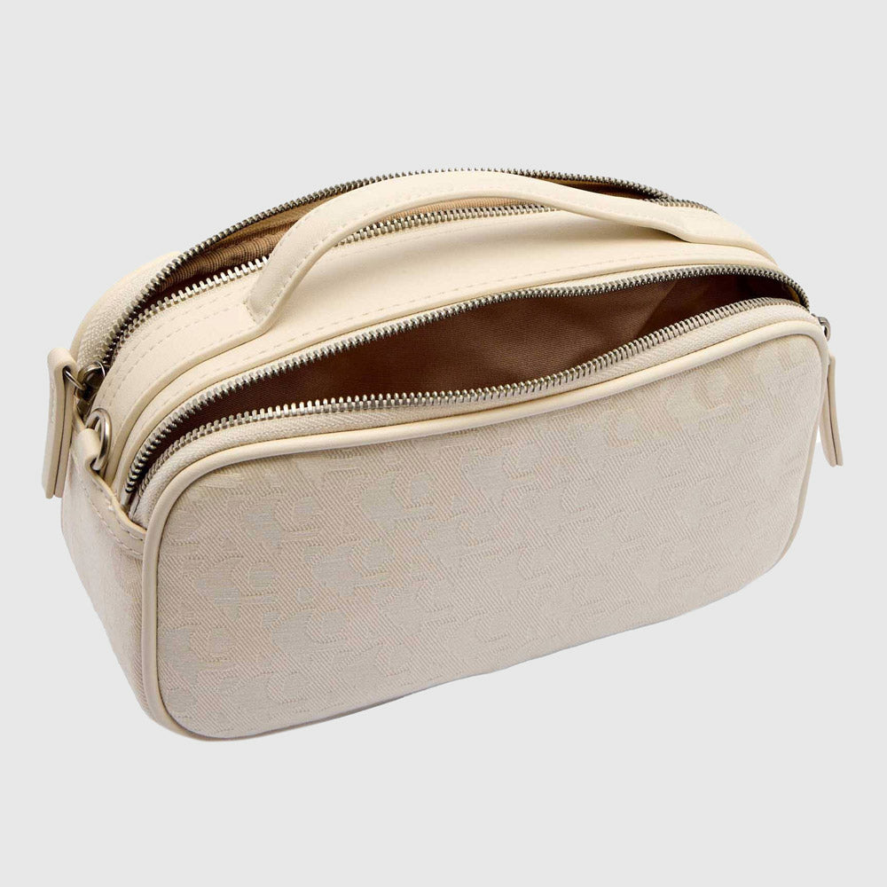 Monogram Crossbody bag - Beige