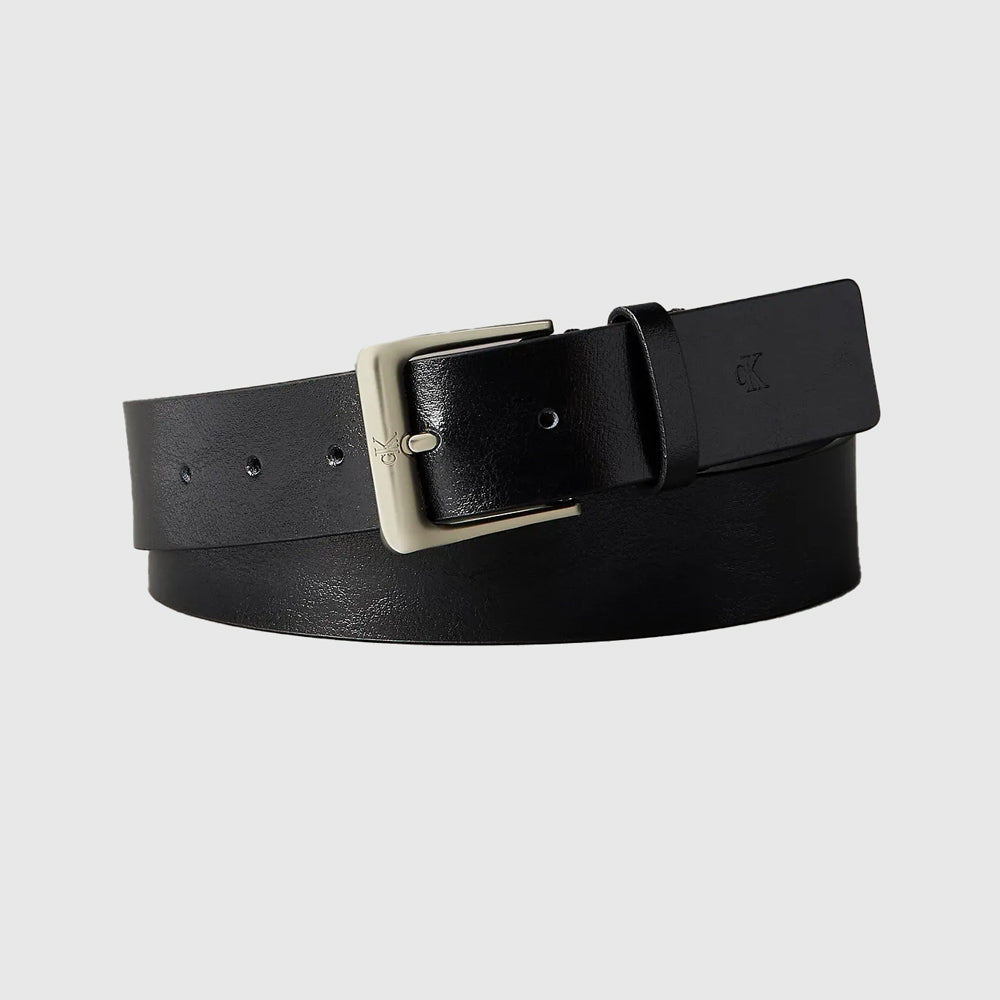 Calvin Klein Classic Buckle Belt - Black |ThirdBaseUrban
