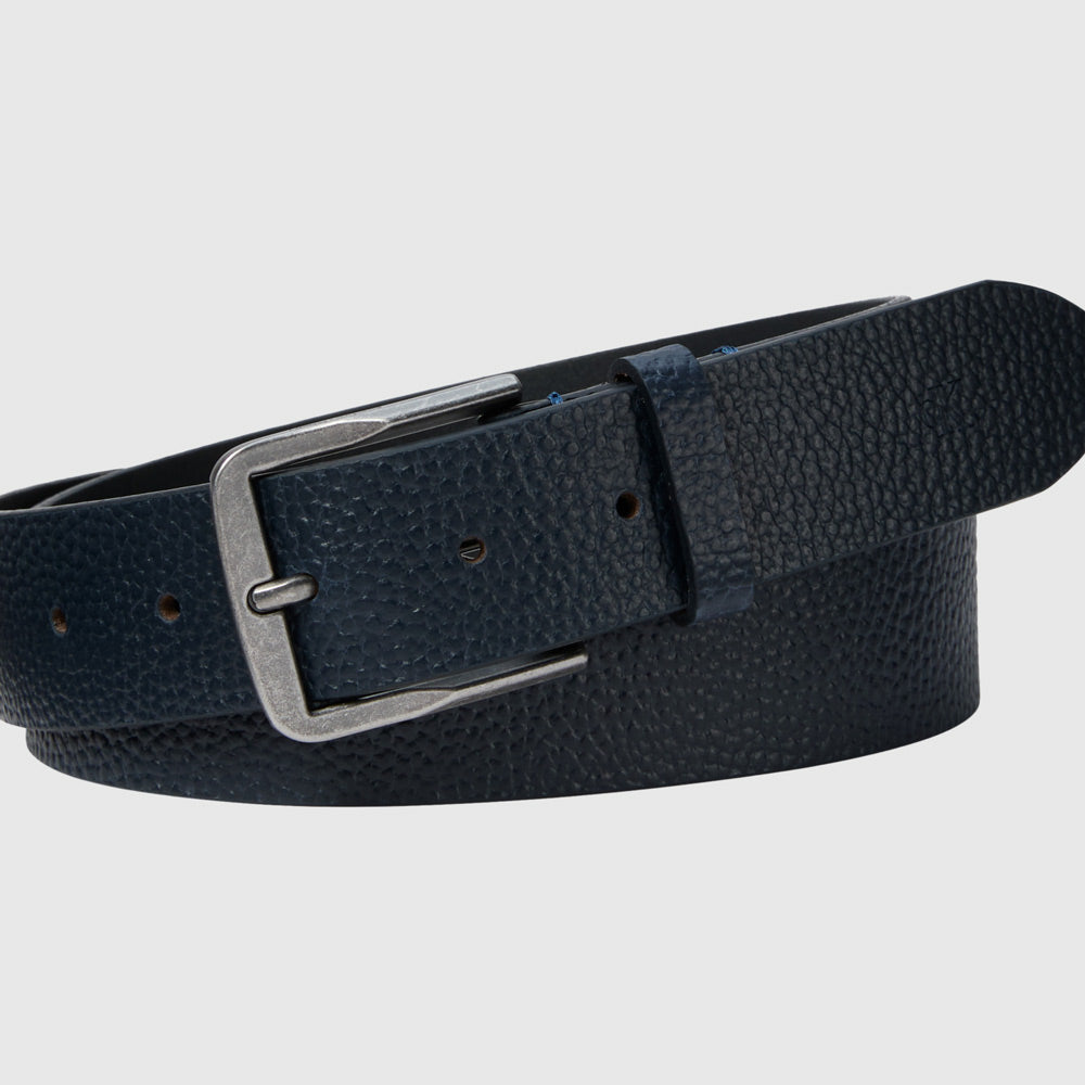 Calvin Klein Classic Flat Belt - Navy |ThirdBaseUrban