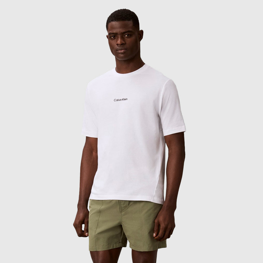 Crew Neck T-Shirt -  White