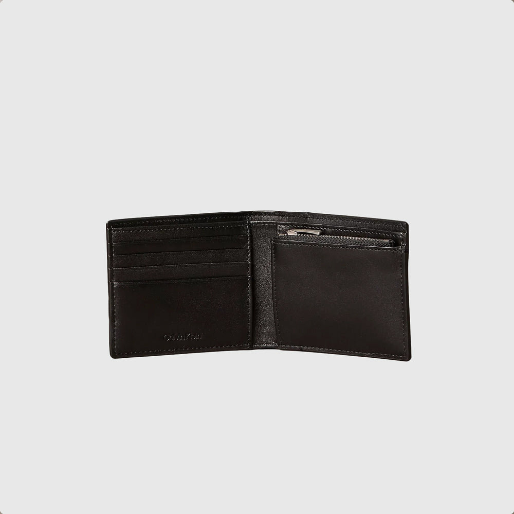 Emblem Emboss Billfold  - Black