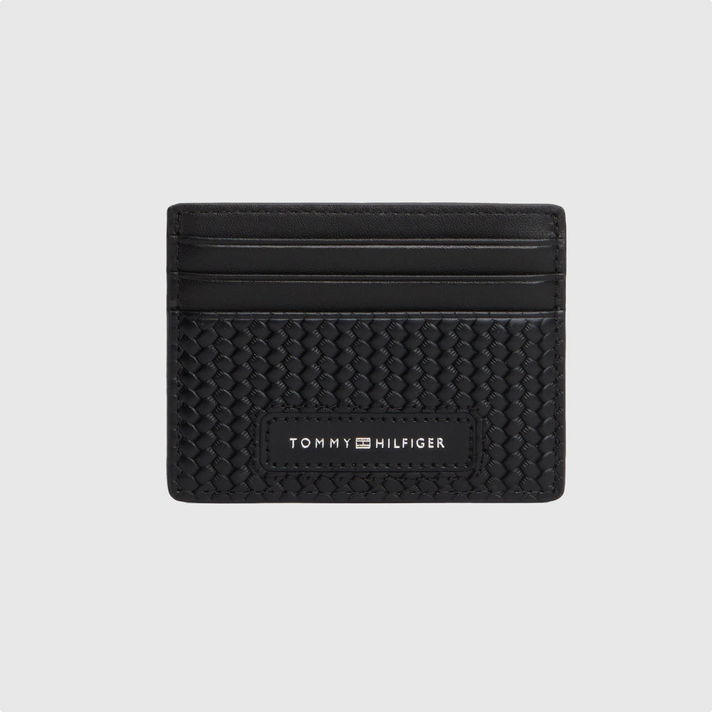 Calvin Klein Emboss Card Case - Black |ThirdBaseUrban
