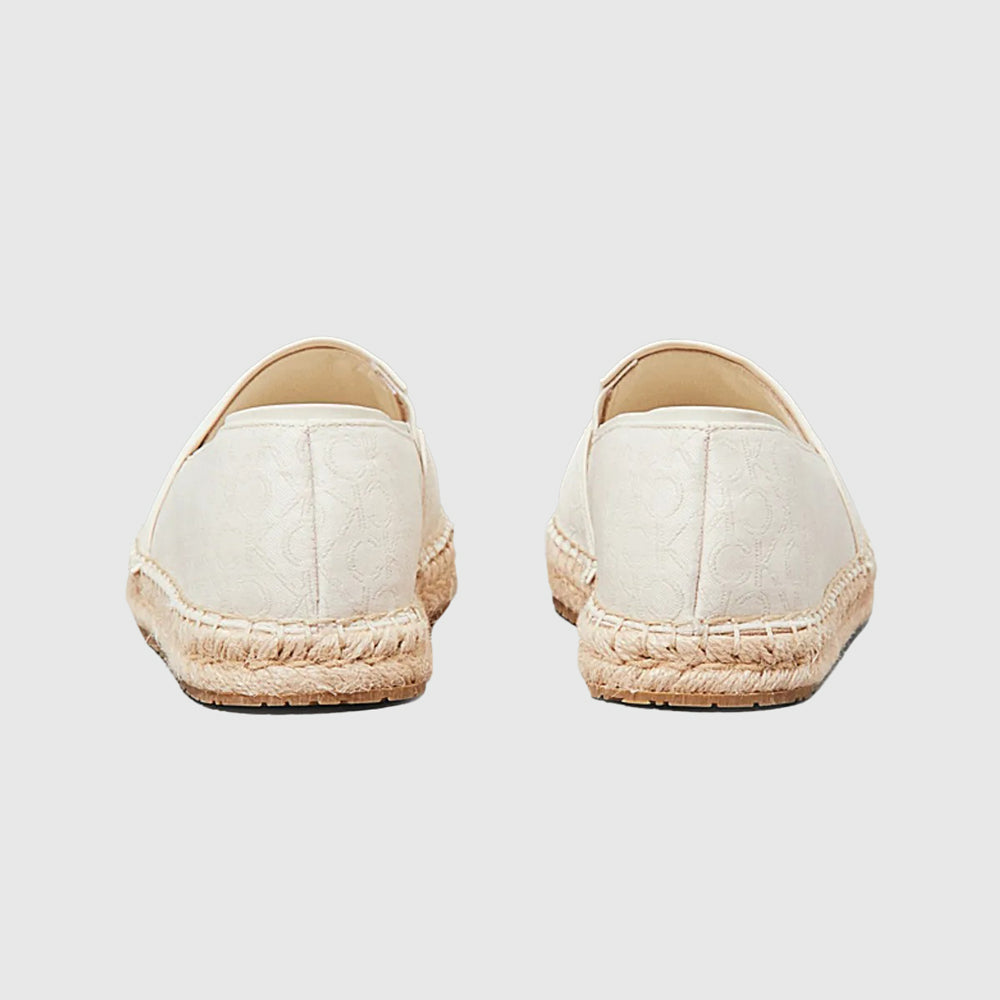 Jacquard Espadrille - Beige