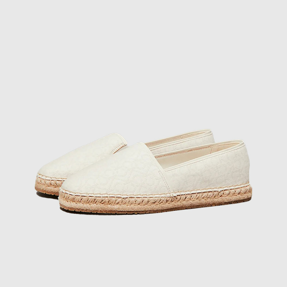 Jacquard Espadrille - Beige