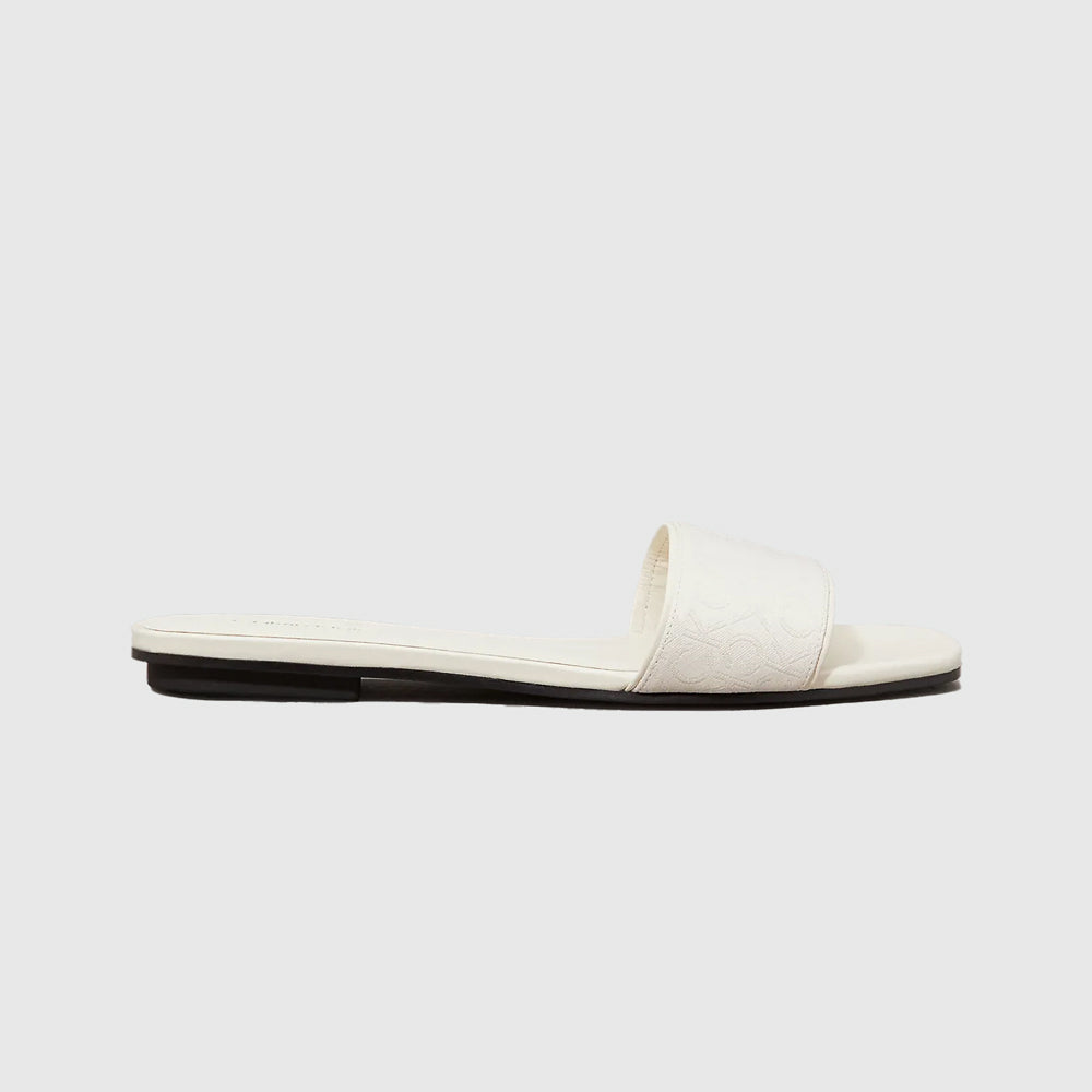 Jacquard Slide - Beige