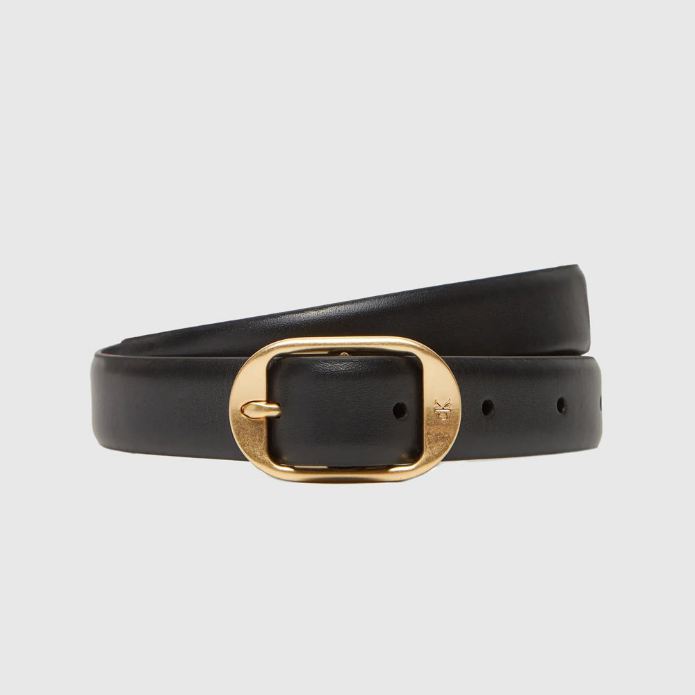 Calvin Klein Forged Pin Belt - Black |ThirdBaseUrban
