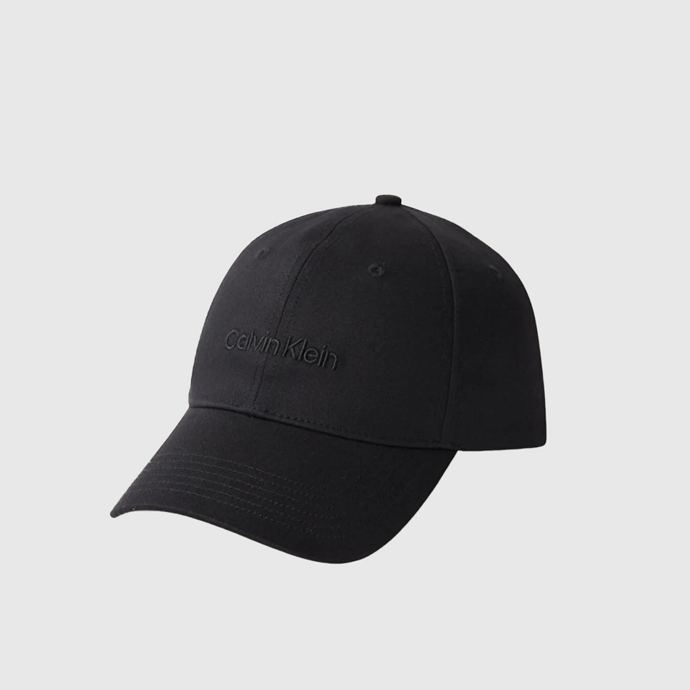 Calvin Klein Embroidery Baseball Cap - Black |ThirdBaseUrban