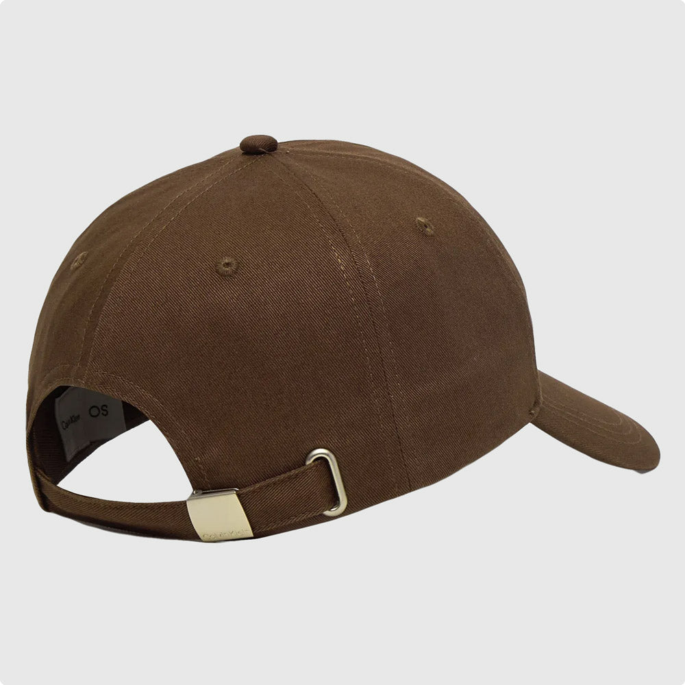 Logo Embroidery Baseball Cap - Dark Brown