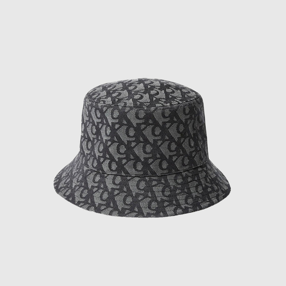 Jacquard Bucket Hat - Black