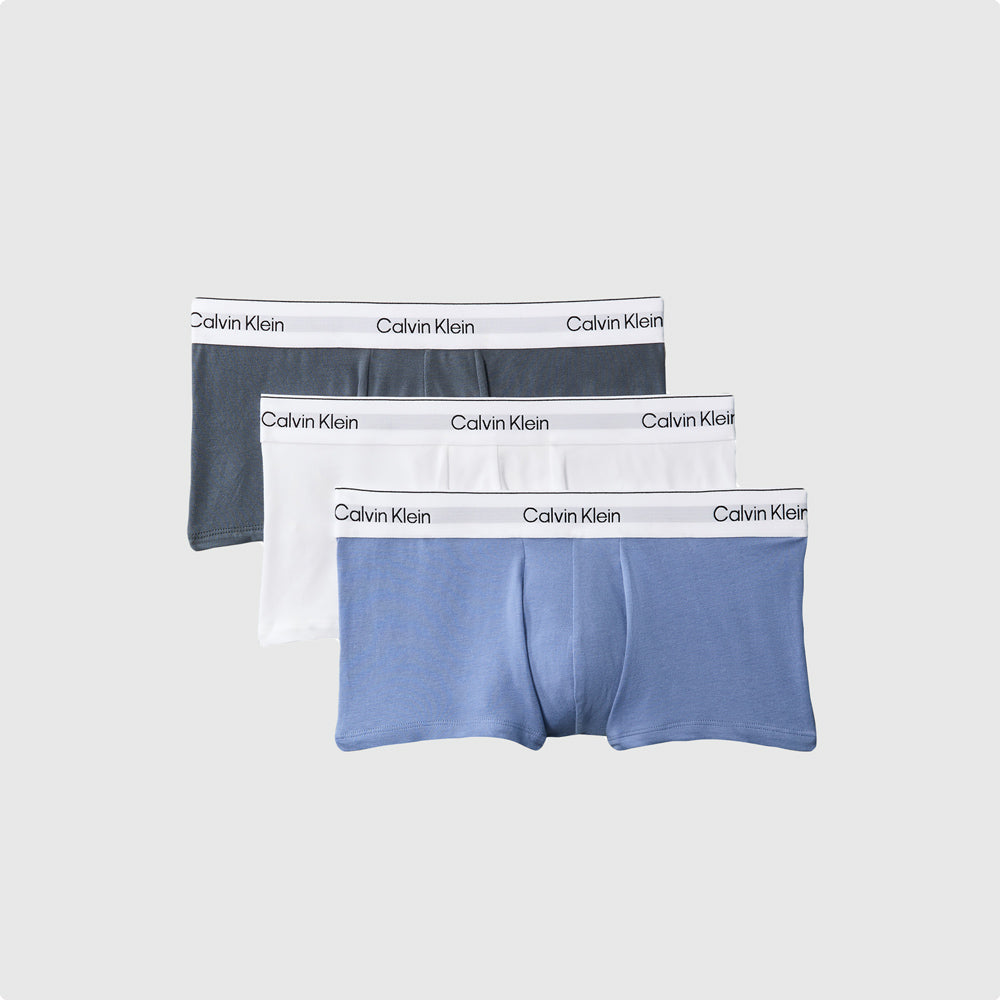 Calvin Klein 3 pack Low Rise Trunk - Multi |ThirdBaseUrban