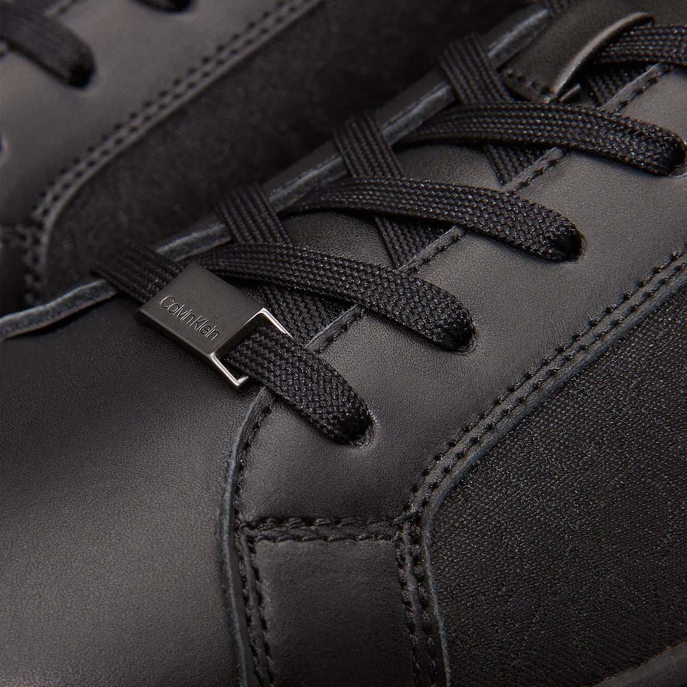 Jacquard Mono Sneaker - Black