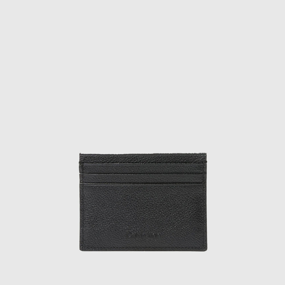 Calvin Klein Micropebble Cardcase - Black |ThirdBaseUrban