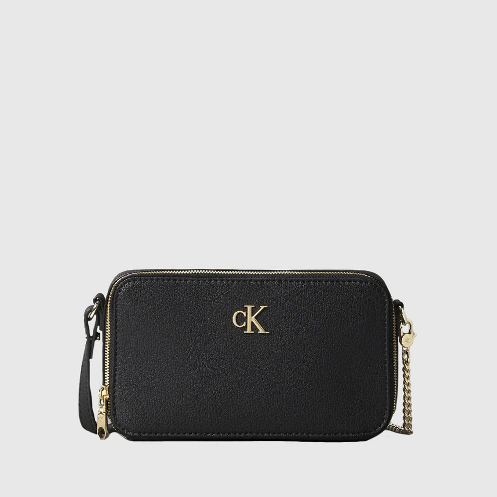 Calvin Klein Minimal Mono Camera Bag - Black |ThirdBaseUrban