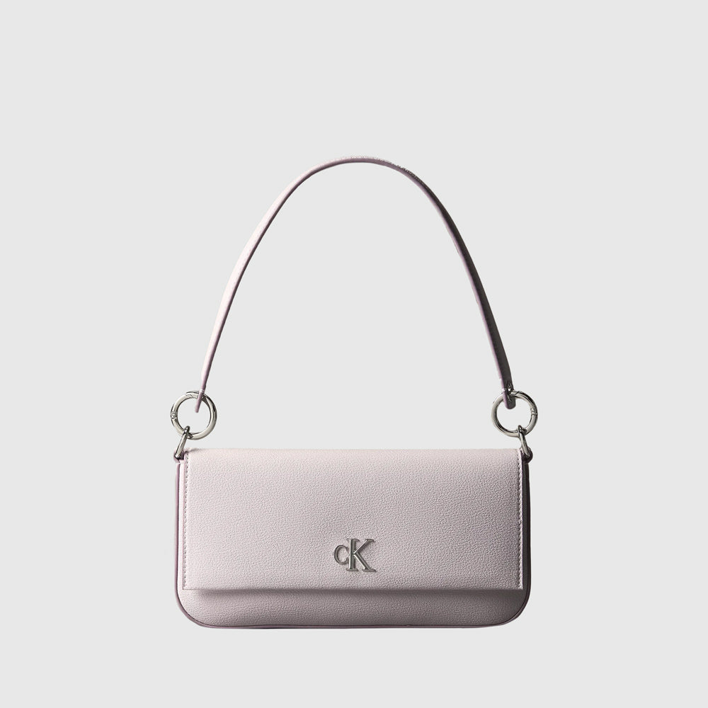 Calvin Klein Monogram  Shoulder Pouch - Lilac |ThirdBaseUrban