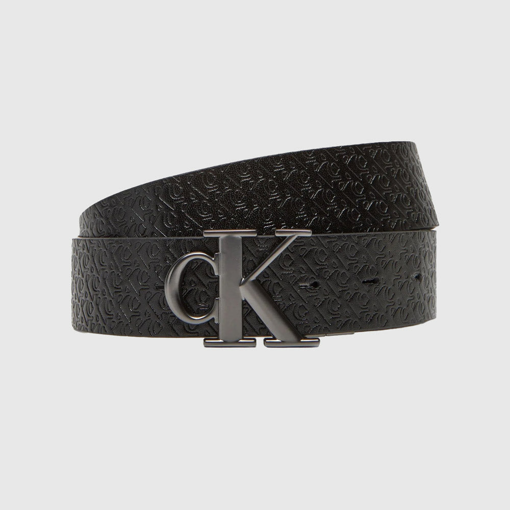 Calvin Klein Double-Sided Logo Belt - Black |ThirdBaseUrban