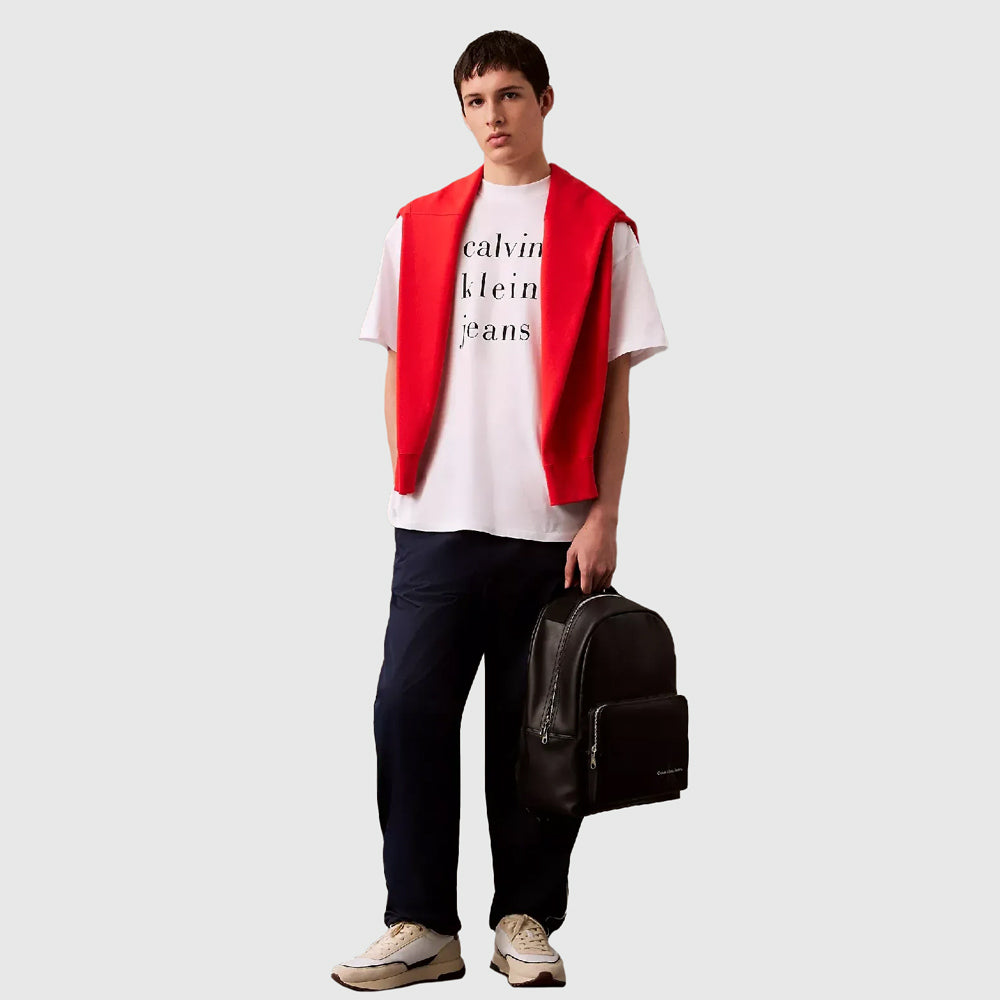 Mono Logo Backpack - Black