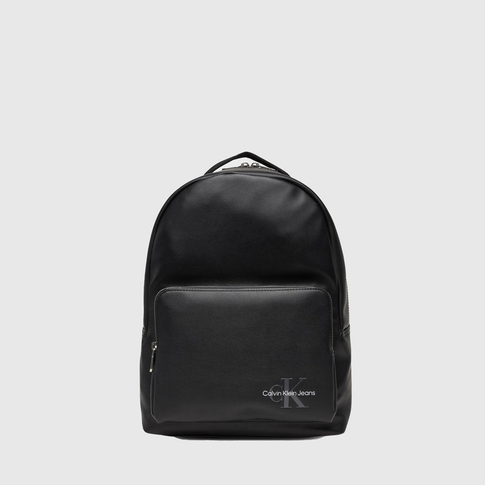 Calvin Klein Mono Logo Backpack - Black |ThirdBaseUrban