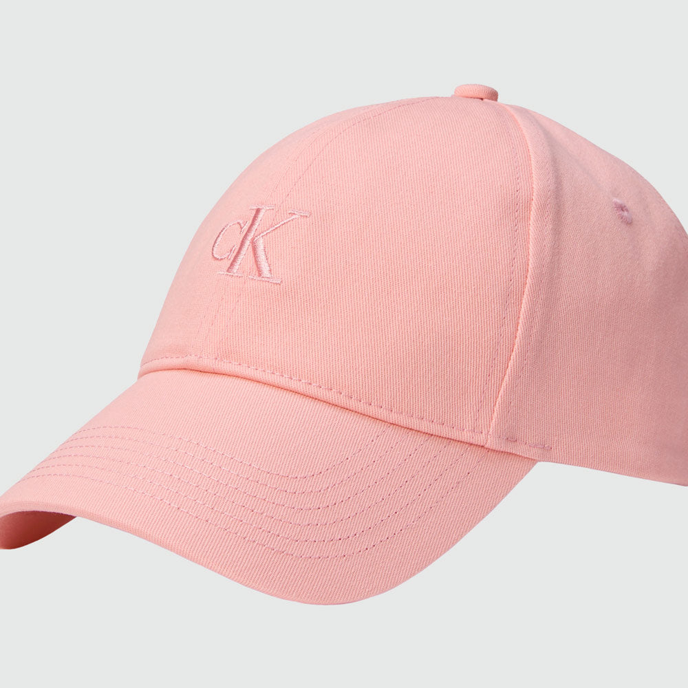 Calvin Klein Monogram Baseball Cap - Peach |ThirdBaseUrban