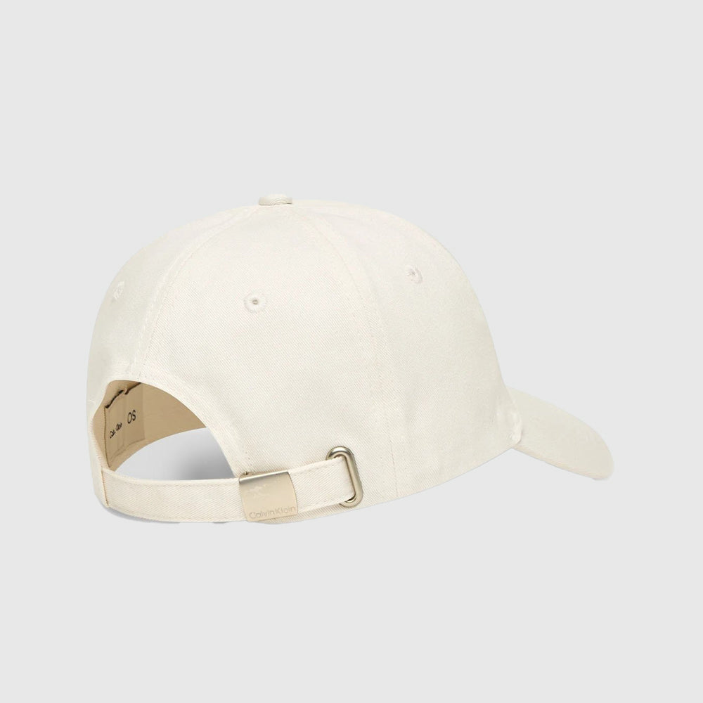 Monogram Lurex Embroidery Cap - White