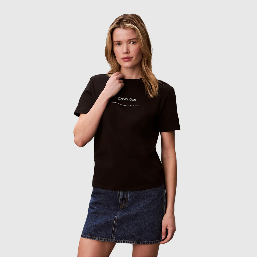 Multi Logo Claic T-Shirt - Black