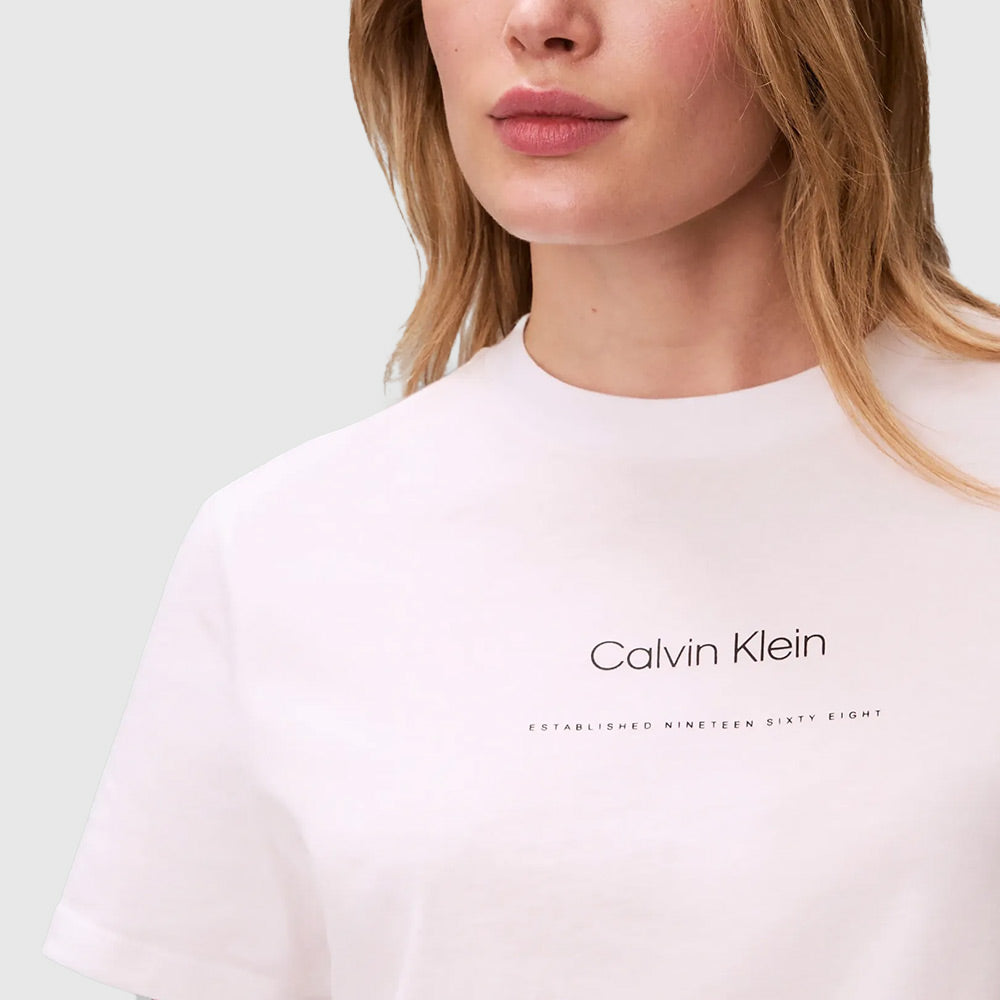 Tonal Logo Classic T-Shirt - White