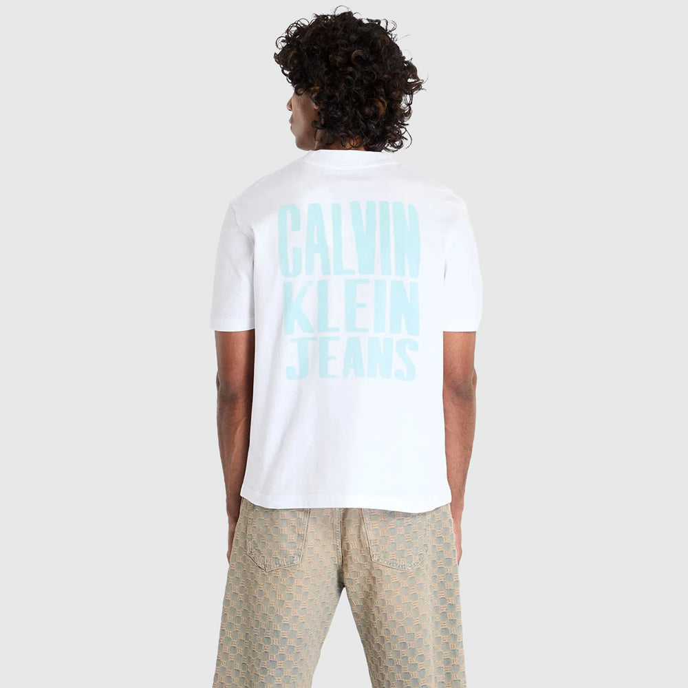 Painted Calvin Klein Jeans T-Shirt - White