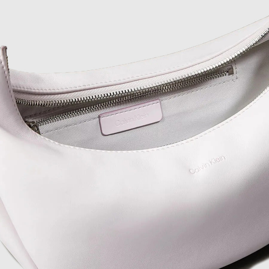 Pinched Crescent Bag - Lilac