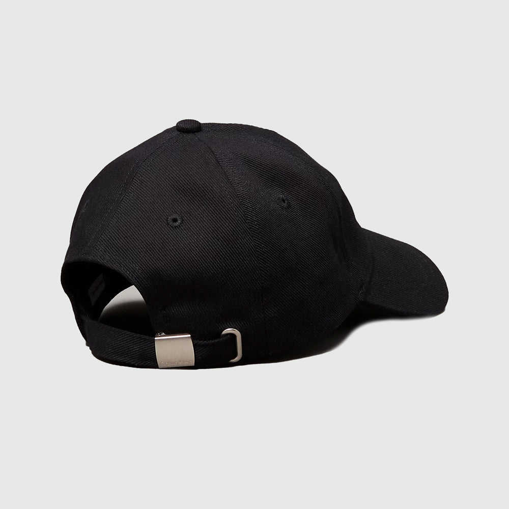 Printed Monologo Cap - Black