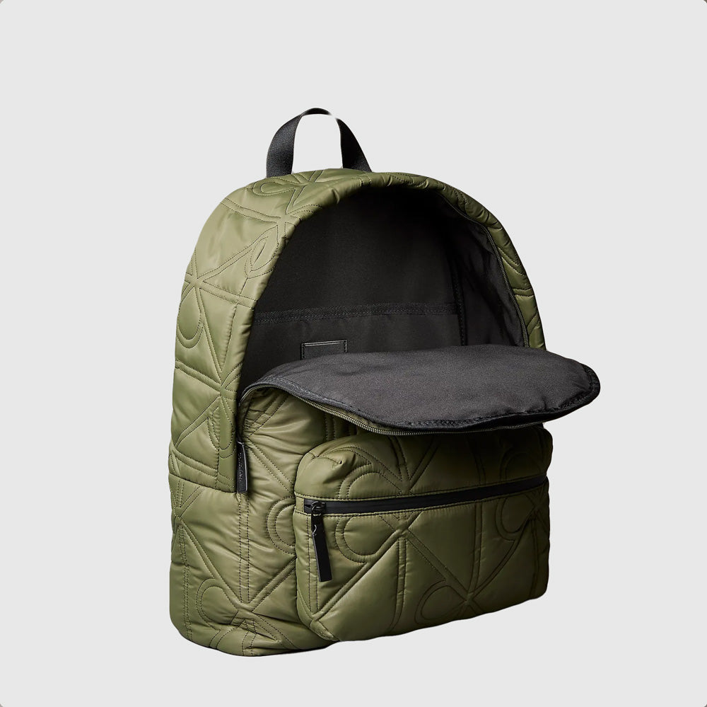 Puffer Backpack - Dark Green