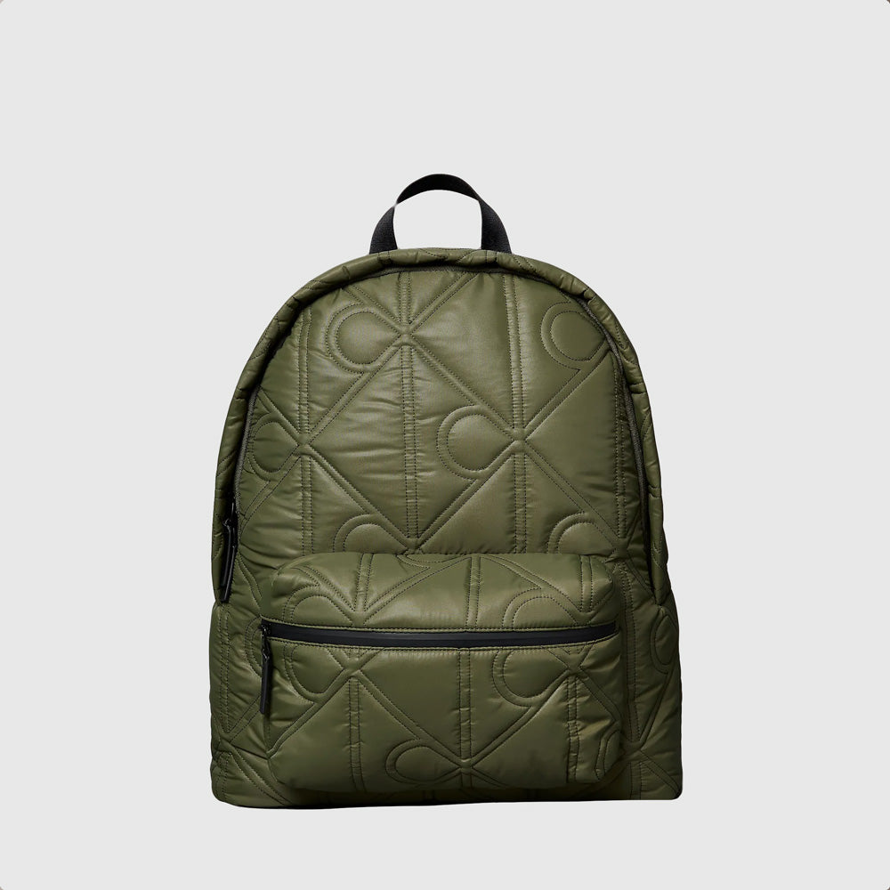 Calvin Klein Puffer Backpack - Dark Green |ThirdBaseUrban