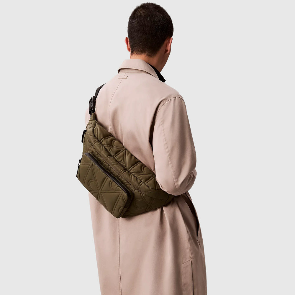 Puffer Sling - Dark Green