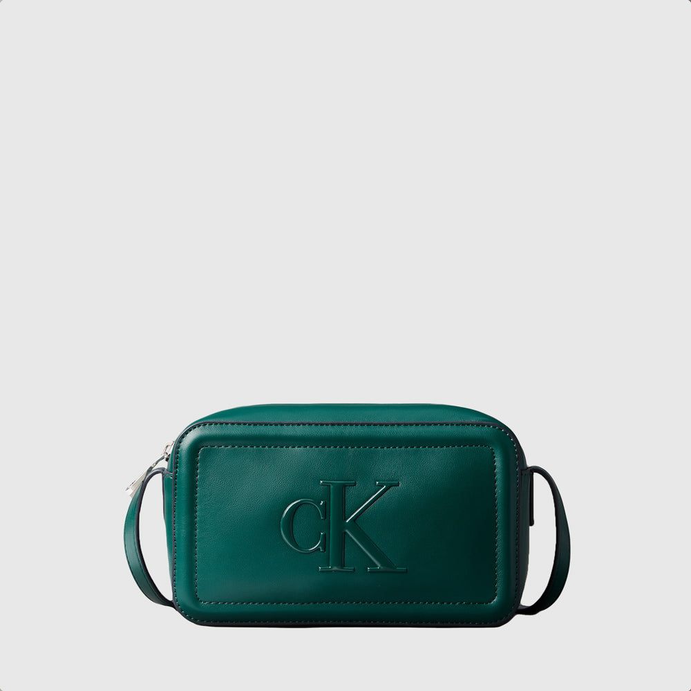 Calvin Klein Raised Ck Camera Bag - Teal |ThirdBaseUrban