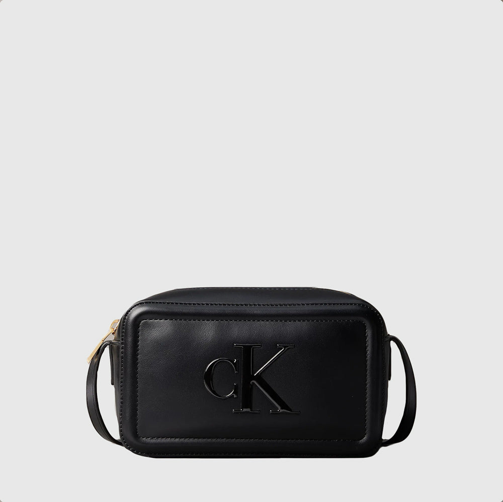 Calvin Klein Raised Ck Camera Bag - Black |ThirdBaseUrban